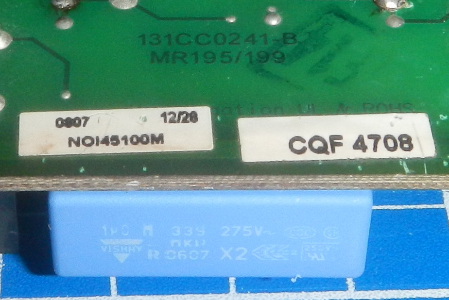 photo de la carte réparée